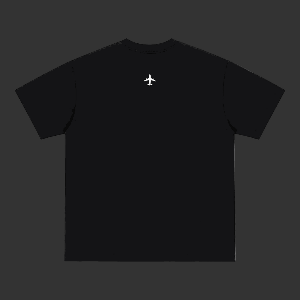 V1 T-Shirt Midnight Flight heavyweight cotton aviation tee